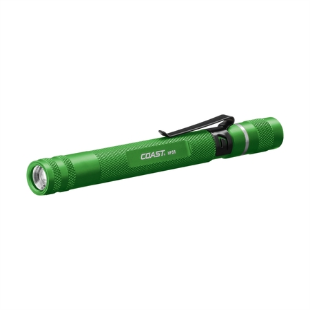 COAST PRODUCTS HP3R Rechargeable Focusing Penlight / Green Body 21519